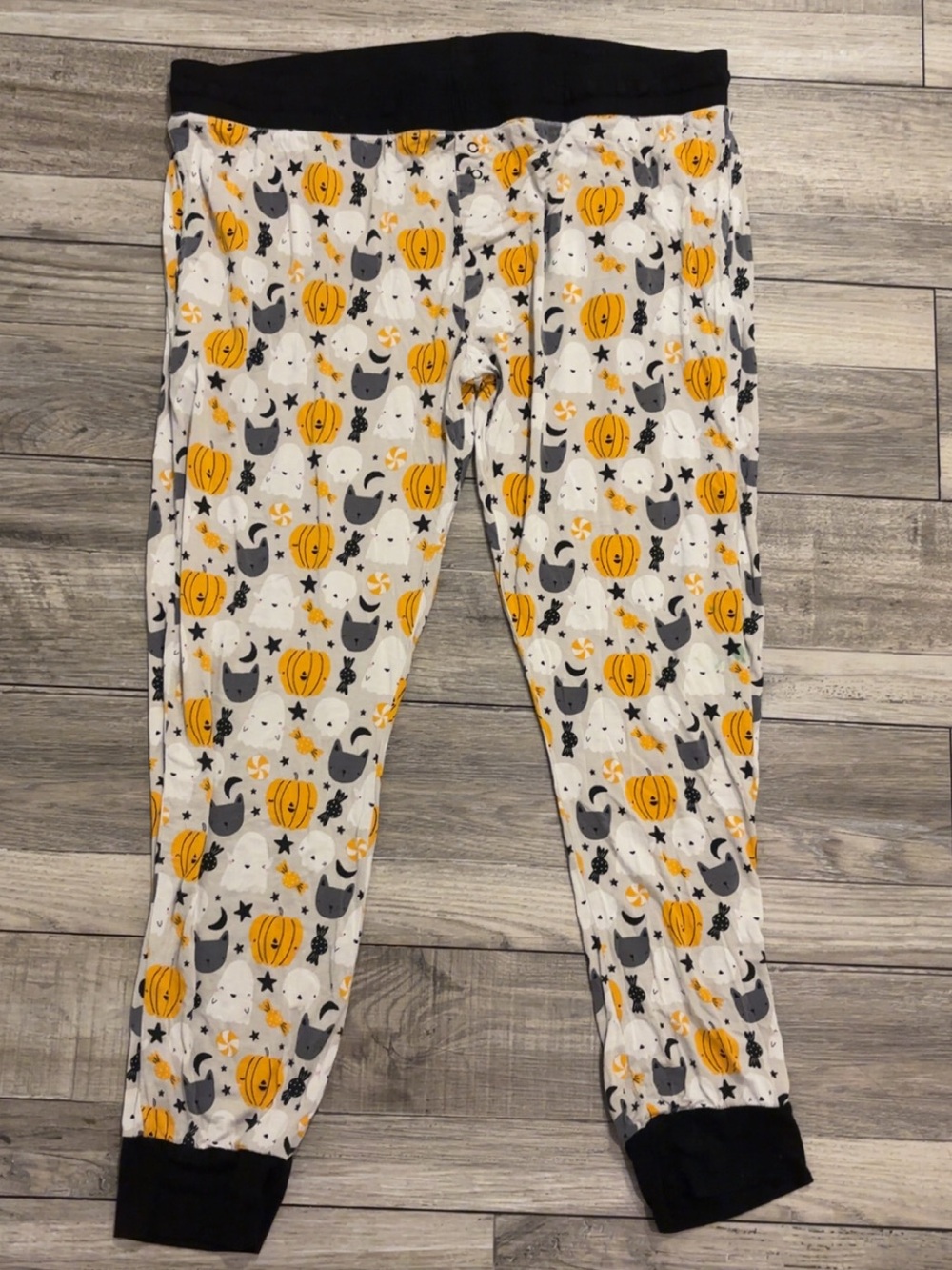 Little Sleepies Boo Crew Halloween Pajama Set Size L/XL - Picture 6 of 8